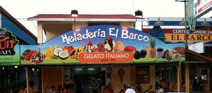 El Barco Ice Cream, Visit Jaco Costa Rica